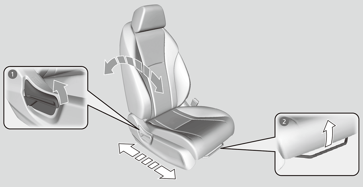 Front Seats 2024 Accord Hybrid Honda   30B13010 