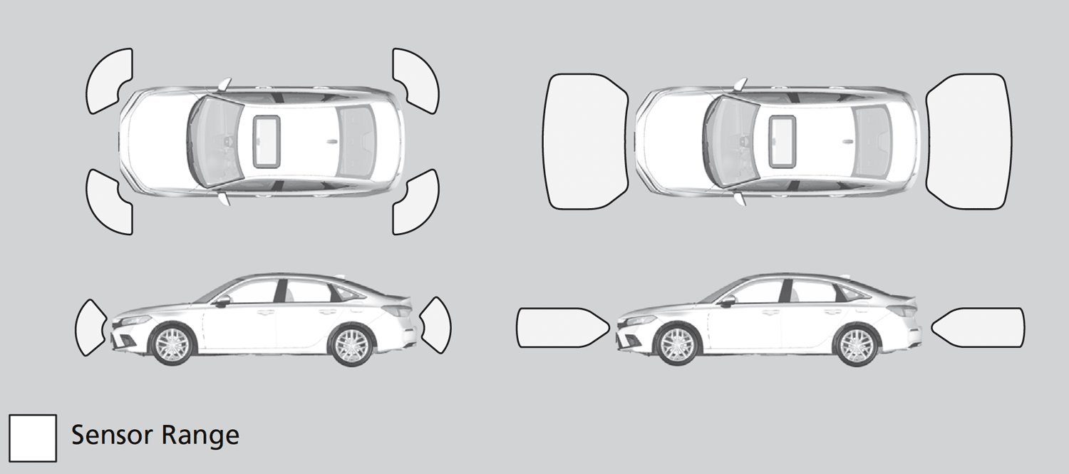 Sonar Sensors CIVIC SEDAN 2024 Honda   T2015052 